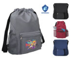 MORRAL BACKPACK IMPERMEABLE AVENTURE A2926 NEGRO (POLIÉSTER - A2926.02 -  ARTICULOS PROMOCIONALES) - Imagen 3