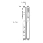 BOLÍGRAFO LEYTON AZUL (AL 7660 - ALUMINIO) - Imagen 2