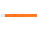 BRAZALETE TYVEK BI5709 (PLANILLA 20 PZAS) NARANJA FOSFORESCENTES (PLÁSTICO - BI5709.30 -  ARTICULOS PROMOCIONALES)