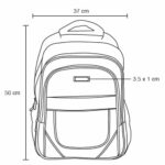 MOCHILA CANTUCHI GRIS (BL 018 - POLIÉSTER) - Imagen 6