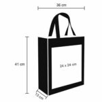 BOLSA PALM AZUL (BL 059 - YUTE) - Imagen 4