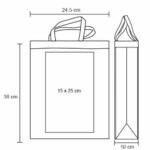 BOLSA TERRA BLANCO (BL 067 - NON WOVEN) - Imagen 4