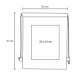 MORRAL DUCK NARANJA (BL 002 - NON WOVEN) - Imagen 2