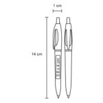 BOLÍGRAFO TAG VERDE (BP-1001 - PLÁSTICO) - Imagen 10