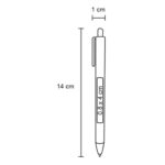 BOLÍGRAFO BOCELLI NARANJA (BP-19056 - PLÁSTICO-RUBBER) - Imagen 9