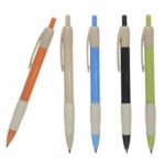 BOLÍGRAFO INIDIANA AZUL (BP 2805W - WHEAT STRAW) - Imagen 3