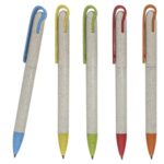 BOLÍGRAFO UXMAL AMARILLO (BP 8704BW - WHEAT STRAW) - Imagen 3