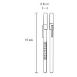 BOLÍGRAFO FORRAN ROJO (BP-925 - PLÁSTICO) - Imagen 2