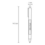 BOLÍGRAFO MALAGA AZUL (BP 20001 - PLÁSTICO) - Imagen 2