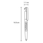 BOLÍGRAFO OASIS AZUL (BP 8204 - PLÁSTICO) - Imagen 2
