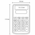 CALCULADORA SAM ROJO (CA 004 - PLÁSTICO) - Imagen 2