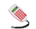 CALCULADORA CORDON REC CC4261 ROJO (PLÁSTICO - POLIÉSTER - A130032 -  ARTICULOS PROMOCIONALES)