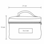 COSMETIQUERA PRAGA ROSA (CP 032 - POLIÉSTER) - Imagen 4