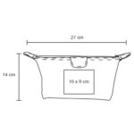 COSMETIQUERA SYDNEY BEIGE (CP 014 - POLIÉSTER) - Imagen 2