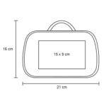 COSMETIQUERA SUVA ROSA (CP 016 - POLIÉSTER) - Imagen 2