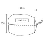 COSMETIQUERA CANTONA NEGRO (CP 061 - POLIÉSTER-CORCHO) - Imagen 2