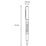 BOLÍGRAFO PISA ROSE GOLD (FM 0572 - ALUMINIO) - Imagen 2