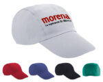 GORRA LISA CAMPAÑA GL3210 ROJO (POLIÉSTER - A020022 -  ARTICULOS PROMOCIONALES) - Imagen 3