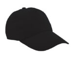 GORRA LISA CALIFORNIA GL5010 NEGRO (ALGODÓN - GL5010.02 -  ARTICULOS PROMOCIONALES)