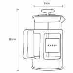 CAFETERA FRENCH NEGRO (HO 045 - VIDRIO) - Imagen 5