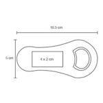 DESTAPADOR KELA BLANCO (HO 031 - PLÁSTICO-METAL) - Imagen 2