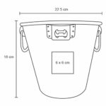 HIELERA CHANDON PLATA (HO 035 - ACERO INOXIDABLE) - Imagen 2