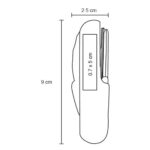 NAVAJA DAGA NEGRO (HR 036 - METAL) - Imagen 2