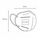 CUBRE KN 95 BLANCO (KN 95 - 100% POLIPROPILENO) - Imagen 2