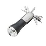 LÁMPARA LORETTO NEGRO (HR 03 - ACERO INOX. -PLÁSTICO)