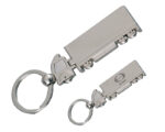 LLAVERO METALICO CAMION LM9 PLATEADO (METAL - A150059 -  ARTICULOS PROMOCIONALES) - Imagen 3