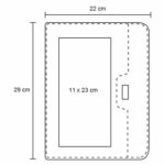 CARPETA HENDRIK NEGRO (O 053 - POLIURETANO) - Imagen 5