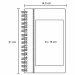 LIBRETA SPARTAN GRIS (O 055 - POLIURETANO) - Imagen 5