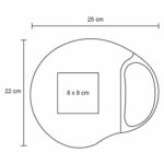 MOUSEPAD RUG NEGRO (O 059 - POLIÉSTER) - Imagen 5