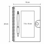 LIBRETA SPIRIT AZUL (O 003 - PLÁSTICO) - Imagen 2