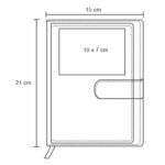 LIBRETA MOET NEGRO (O 052 - POLIURETANO) - Imagen 2