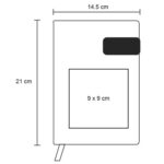 LIBRETA ROMA NEGRO (O 089 - POLIURETANO) - Imagen 2