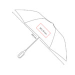 PARAGUAS BRUNÉI TINTO PAR 029 T (POLIÉSTER) - Imagen 4