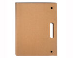 PORTAFOLIO ECOLOGICO GREEN TOP PEC2728 BEIGE (CARTÓN - A120030 -  ARTICULOS PROMOCIONALES)