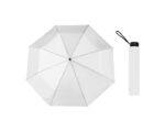 PARAGUAS DE BOLSILLO BRASILIA PG14 BLANCO (POLIÉSTER - APG14.01 -  ARTICULOS PROMOCIONALES)