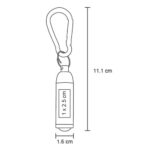 LÁMPARA KALAY PLATA (PK 006 - PLÁSTICO) - Imagen 2