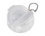 PASTILLERO LLAVERO REDONDO MAINE PST4763 TRANSPARENTE (PLÁSTICO PP - A100130 -  ARTICULOS PROMOCIONALES) - Imagen 2