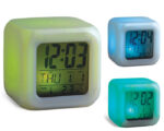 RELOJ DE MESA MULTIFUNCIONAL CUBO RMF330 BLANCO (PLÁSTICO - A030014 -  ARTICULOS PROMOCIONALES) - Imagen 3