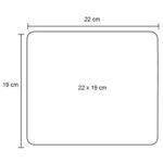 MOUSE MAT BLANCO (SB 06 - POLIÉSTER) - Imagen 2