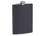LICORERA DE BOLSILLO 8OZ. MONTANA SFA8 NEGRO (ACERO INOXIDABLE - SFA8.02 -  ARTICULOS PROMOCIONALES)