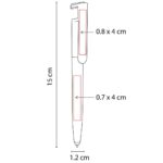 BOLÍGRAFO ASHIDA NEGRO SH 2155 N (PLÁSTICO) - Imagen 2