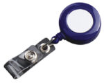 PORTA GAFETE YOYO SLK05 SOLIDO AZUL MARINO (PLÁSTICO - A120048 -  ARTICULOS PROMOCIONALES)