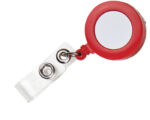 PORTA GAFETE YOYO SLK05 SOLIDO ROJO (PLÁSTICO - A120051 -  ARTICULOS PROMOCIONALES)