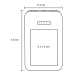 BATERÍA KENYA BLANCO (SO 084 - PLÁSTICO) - Imagen 4