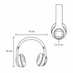 AUDÍFONOS LENNON NEGRO (SO 075 - PLÁSTICO) - Imagen 2