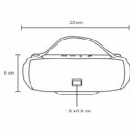 BOCINA GALAXIA GRIS (SO 082 - PLÁSTICO) - Imagen 2